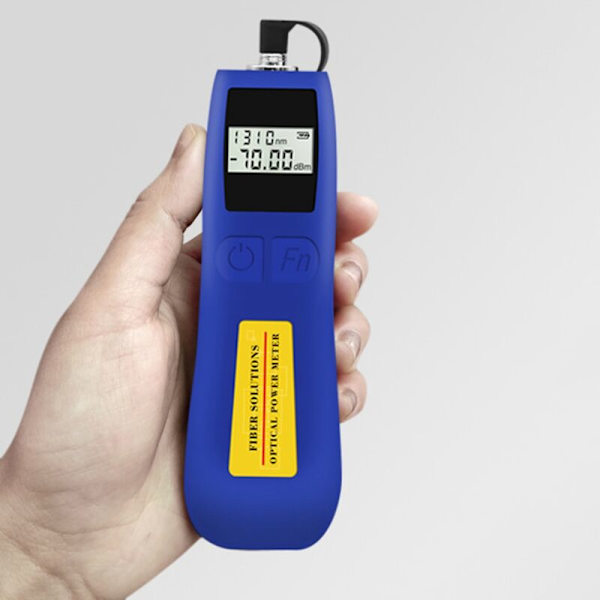 6 våglängder Mini optisk effektmätar testare -70To10 optisk fiber testare bärbar FTTH optisk arbetsfrekvensmätare