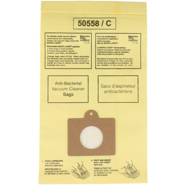 20-pack vakuumfiltrering för Style Q C 5055 50557 50558 50104, C-5 C-18 dammsugardelar