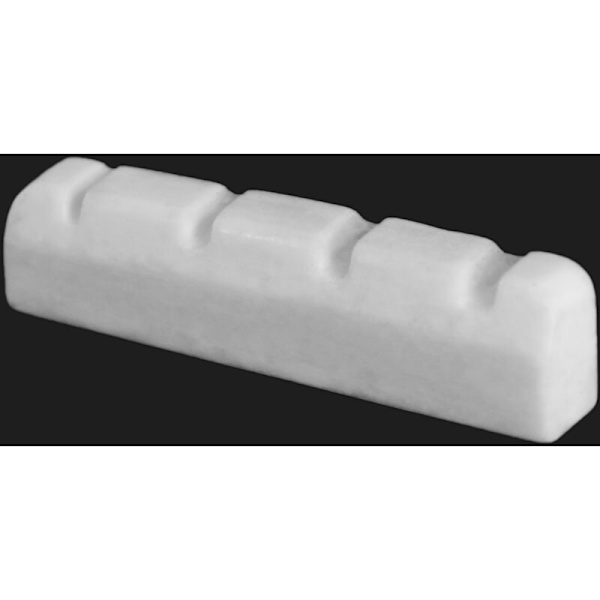 Udskiftning af 4 basnødstrenge (38 x 6 mm, ecru)