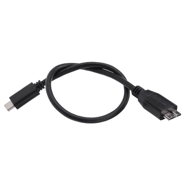 Kova levy -kaapeli, USB 3.1 Type-C -uros USB 3.0 -B -uros datakaapeli tabletille