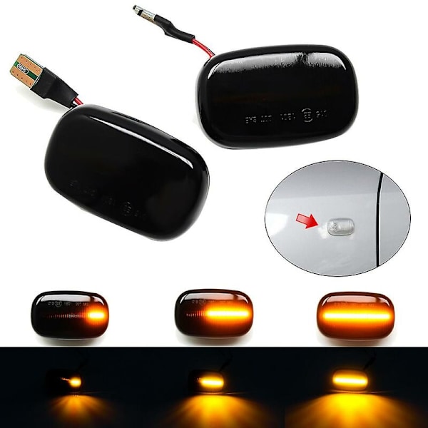 Dynamiske LED-sidelys blinklys for Celica T19 T20 23