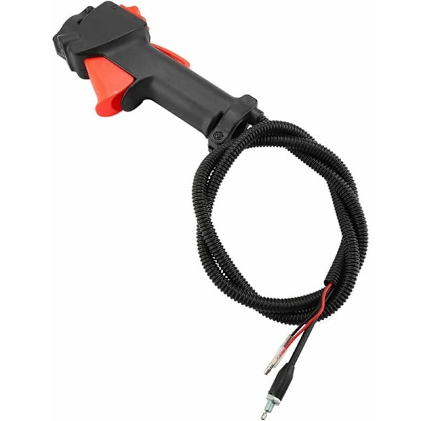Gasshåndtak med kabel for 26 mm styre, bryter for gressklippere, trimmertilbehør med kabel