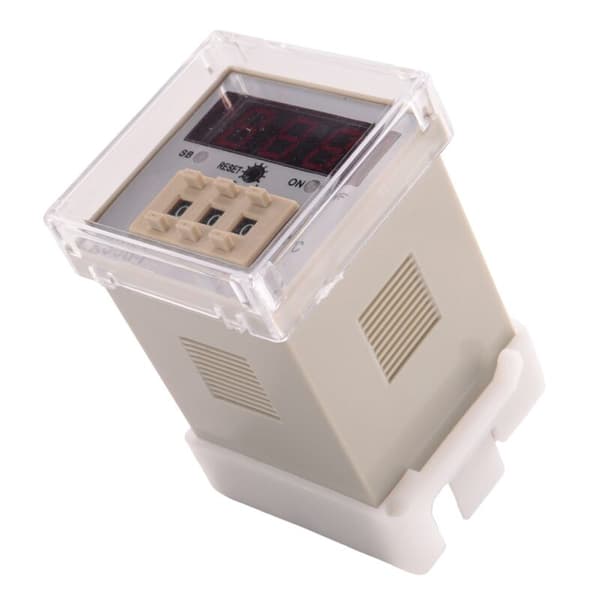 1 stk. E5C4 styreskinne temperaturregulator 220V 0 399℃ Digital display pointer kontrol switch (A)