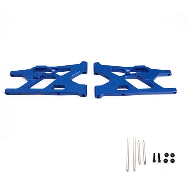 2 kpl Metalliset Takajousituksen Heilurivarret Lasernut U4 4WD 1/10 RC-autojen Päivitystarvikkeisiin,