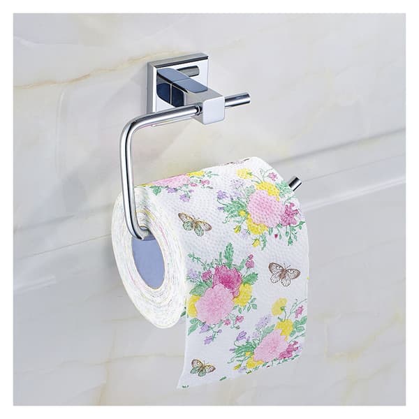 Toiletpapirholder i rustfrit stål til toiletruller