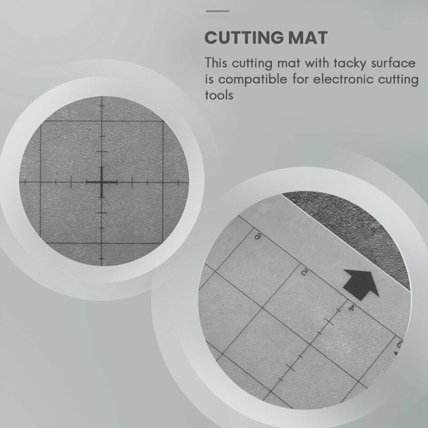 3 st skärmatta ersättning självhäftande matta med mätnät 8 x 12 tum för Cameo Explorer Plotter Machine