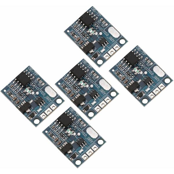5 stk. HOW-TO kapacitiv knap lys tryksensor modul digital LED tryk sensor ingen pol dæmpning 10A DC 5-12V
