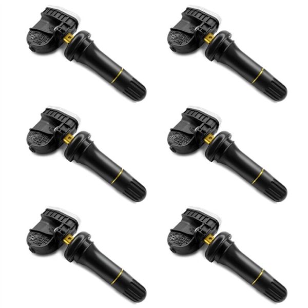 6 x TPMS-däcktrycksensor för 2017-2020 WEY VV5 VV6 VV7 P8 F5 F7 F7X H7L H2S H4 H6 3641100XKR02A