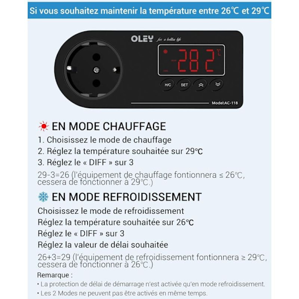 Terrarium Termostat til Reptiler - Slanger - Skildpadder - Firben - Geckos
