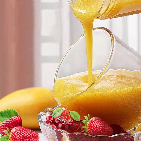 USB-laddningsbar slipmaskin Juicer Cup Grönsaksblandare Elektrisk Smoothie Mixer Smoothie Maker, Citrus Juicer Ljusblå