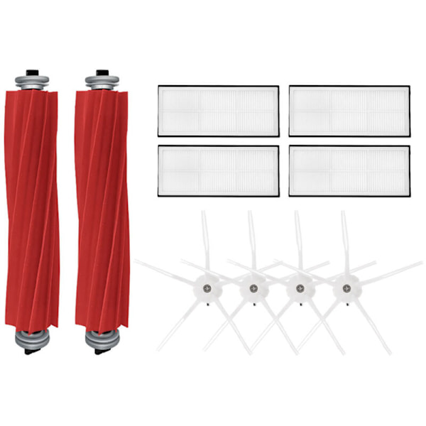 Hovedbørste Hepa-filter for T7 T7Plus T7S T7Splus S7 støvsuger reservedeler tilbehør - Hvit