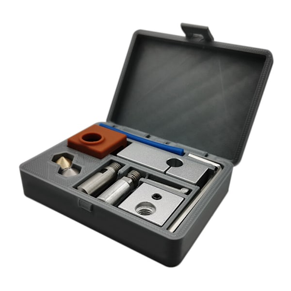 Helt metall 3D-skrivar-kit med kylfläns och 0,4 mm kylmunstycke för Creator Pro / I3 / MakeBot