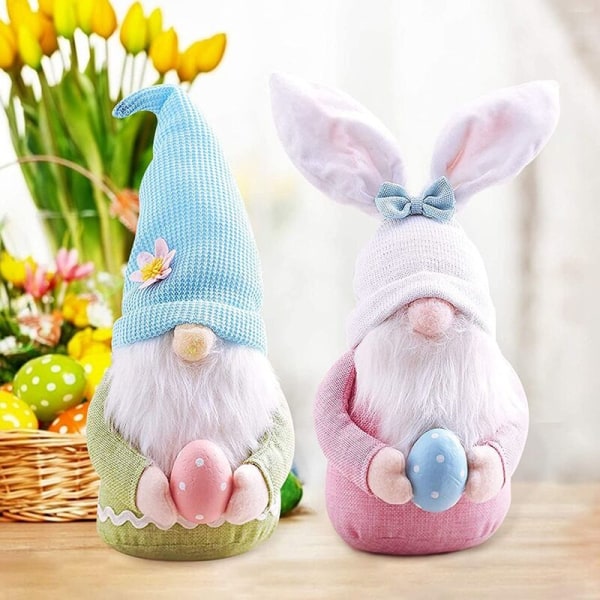 Påskdekorationer, Gnome Plyschdocka, Påskgåvor, Påskdekorationer Prydnader för Typ A