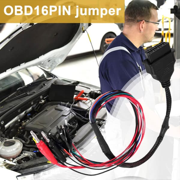 Bil MPPS Version V18 V18.12.3.8 Breakout Tricore Kabel Pinout Bänk OBD 16PIN Multi-Connector ECU Programmering