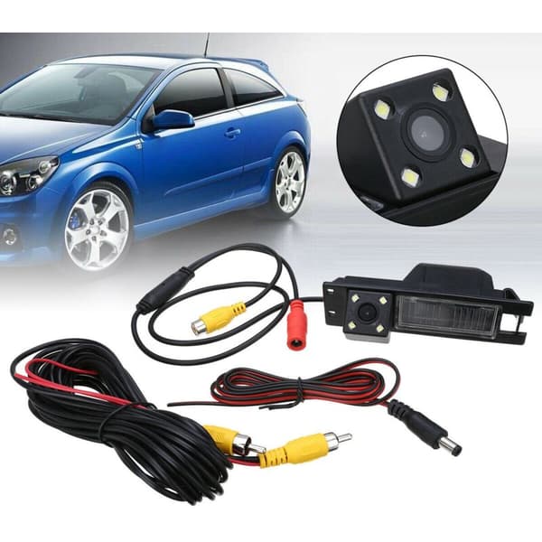 4 LED Dynamisk Bane HD Bakkamera til H J Meriva