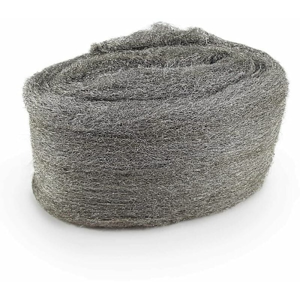 Rustfritt stålull 0000-kvalitetstrådnett mykt, fleksibelt, gjenbrukbart for rengjøring, polering, glass, vinduer, fliser, tre, metall, kobber, messing