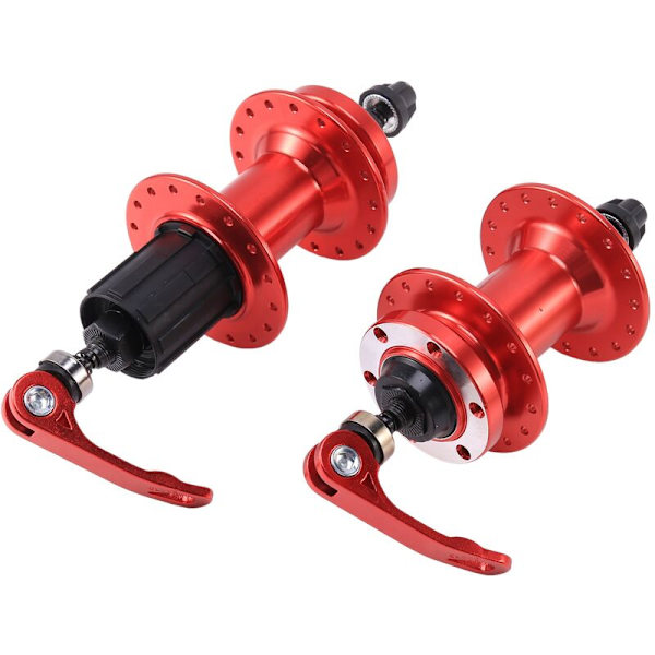 Cykelnav 9/10S Nav 32H 135Mm/100Mm Mountainbike Cykel 9/10 Hastighet Mountainbike Nav Nav Mountainbike Nav Lager Cykelnav-Röd