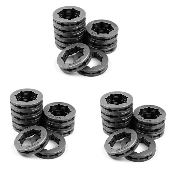 30 stk 3/8 tommer 7T 22mm kjede-felg-tannhjul for 266 268 272 280 285 288 355 362 372XP 380 385XP motorsag