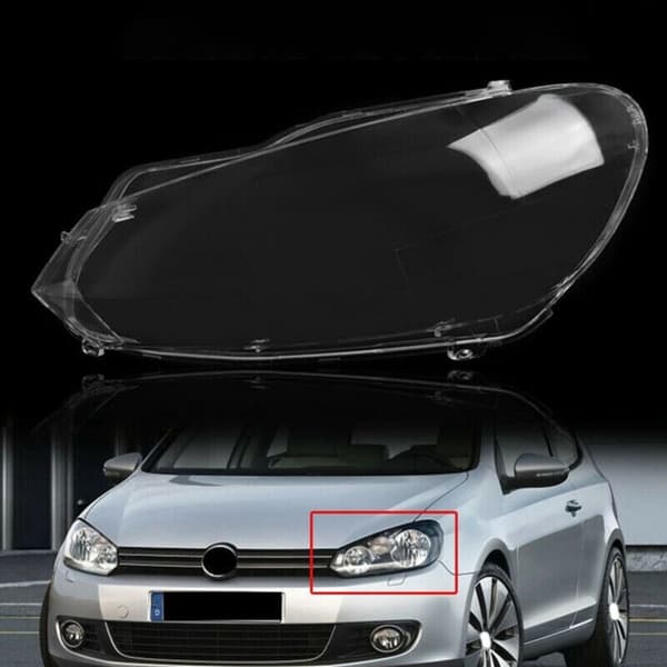 Venstre frontlyktdeksel for Golf 6 MK6 R 2009 2010 2011 2012