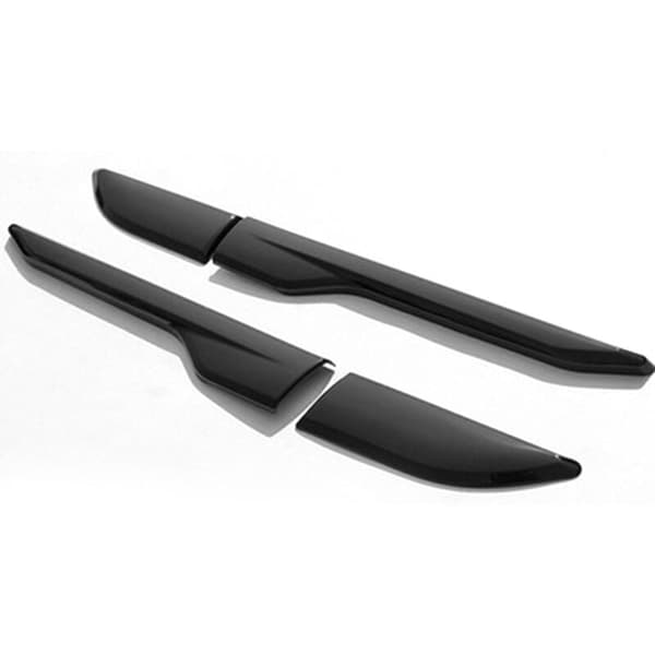 4 stk. Sort Side Air Vent Outlet Cover Trim til Range Evoque 2012-2017 Biltilbehør