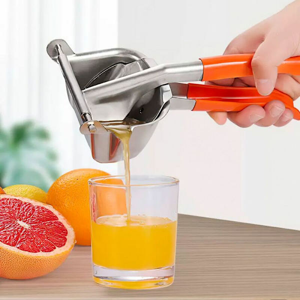Sitruspresser Manuell Sitruspresser Rustfritt Stål Sitronpresser Appelsin Fruktpresser Kjøkkenverktøy Tilbehør