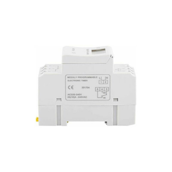 LCD-timer Ukentlig elektrisk tidsplan Digital timerbryter 15A(220V)