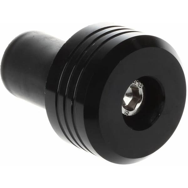 1 par 7/8 tommer aluminium styrgreb endepropper propper vægte skyder sort
