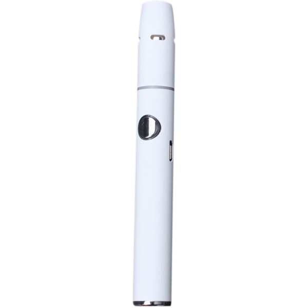 Pluscig V2 varmepinnesett elektronisk sigarett 650MAh for Hnb Iqos pinne sigarettvarmepinne Tobacco Touch (hvit)