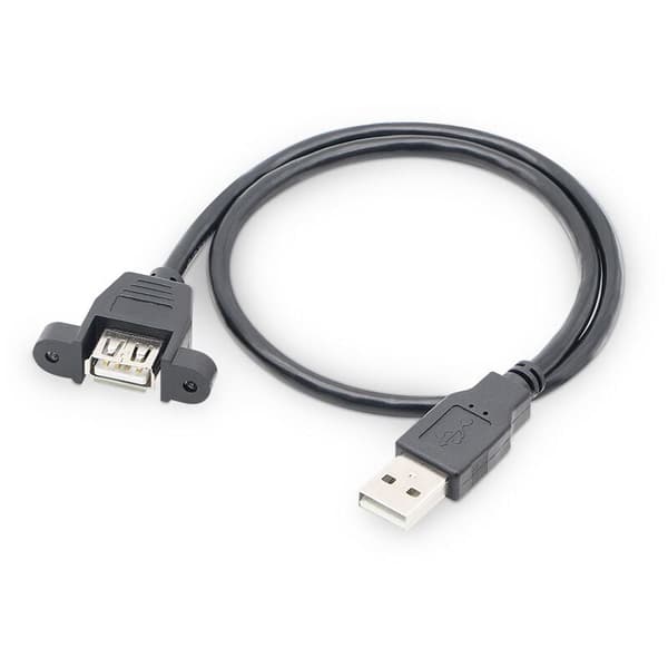 USB 2.0 förlängningskabel USB2.0 hane till förlängningskabel för PC-skrivare hårddisk