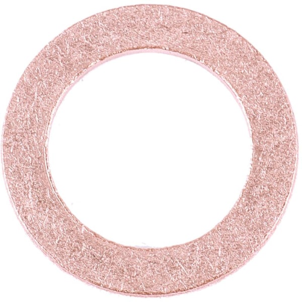 20 st 12 mm x 18 mm x 1,5 mm Kopparbricka Ring Packning