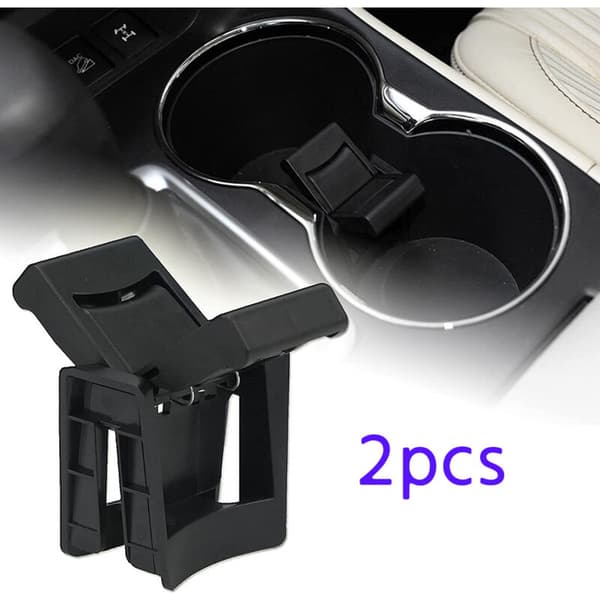 2X Center Console Cup Holder Insert Divider för 2014 2015 2016 2017 2018 2019 2020 Ny 55618-0E170-C0