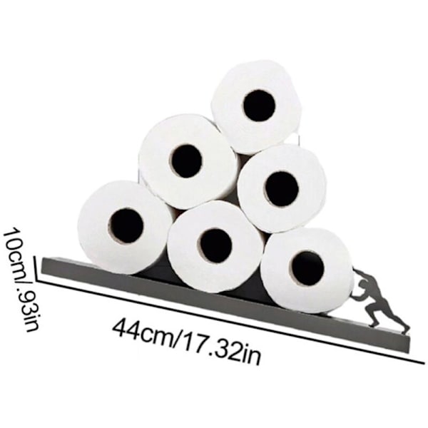 Valentine's Day Gave Flydende Hylde Toiletpapir Holder Valentine's Day Gave