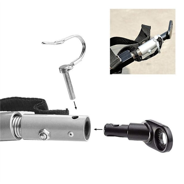 Cykeltrailer Stålforbindelse Classic Hitch Model Universal Hitch Adapter
