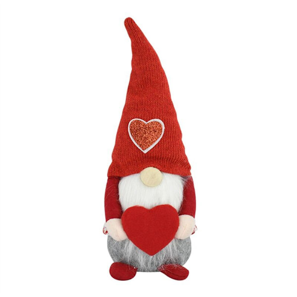 Alla hjärtans dag docka gratis tomte prydnad Alla hjärtans dag presenter till flickvän bröllopsdekoration av B