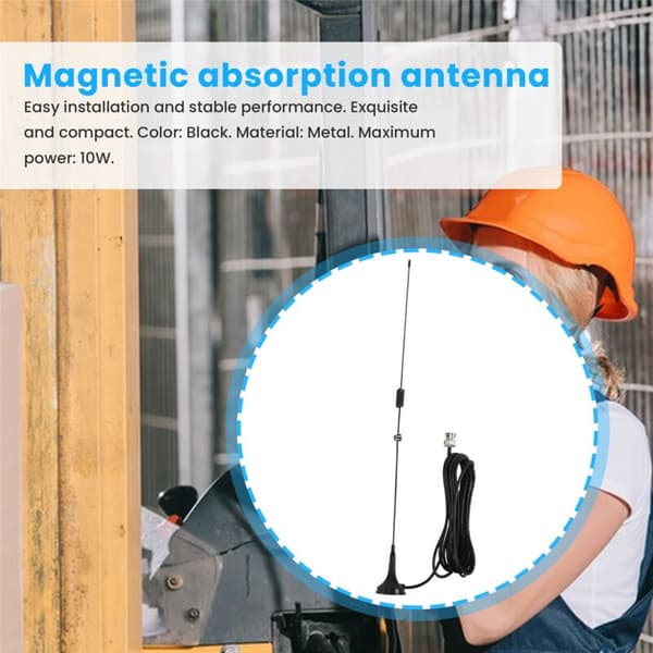 UT- 106UV BNC dobbeltbånds U+VHF-antenne til ICOM-radio