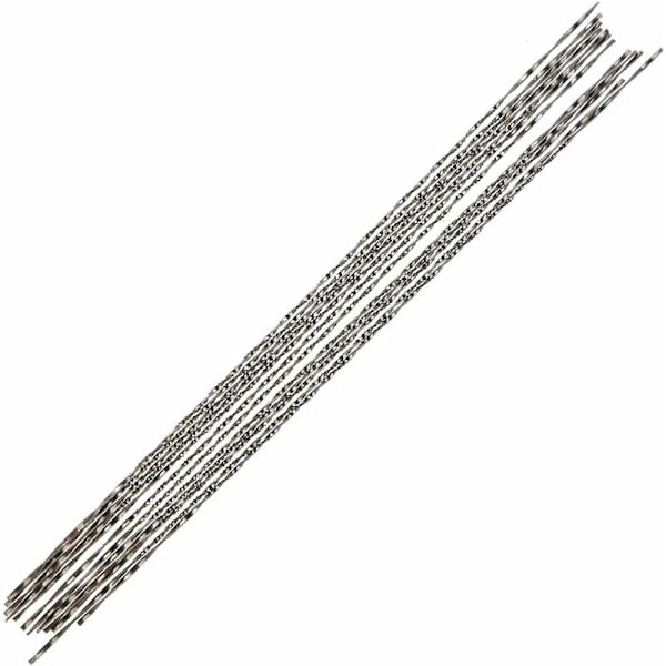 Metallbandsåg, 12 Bandsågsblad, Kolstål Tråd Sågblad, Bandsågsblad för Plast och Metall Träbearbetning (4)