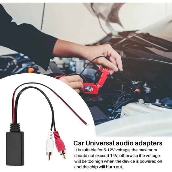 Bil Universal Musik Adapter Modul Utan Bluetooth Aux Audio Kabel
