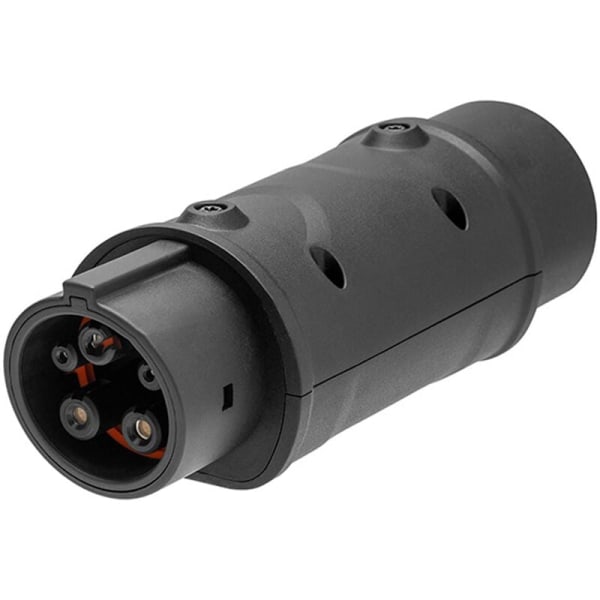SAE IEC 62196 Type 2 til J1772 Type 1 Adapter for Elektriske Biler Lading EV Kjøretøy Lader Sidekontakt 32A Ladestajon
