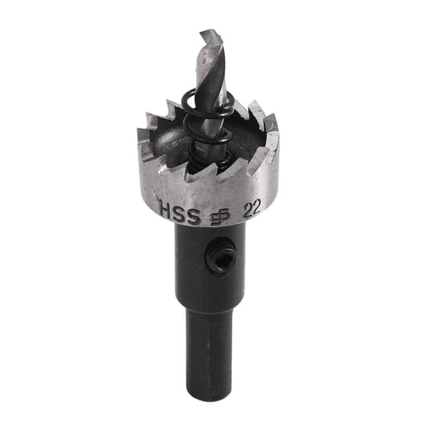 Hulsav HSS stål hulboremaskine trælegering metalkutter 22mm