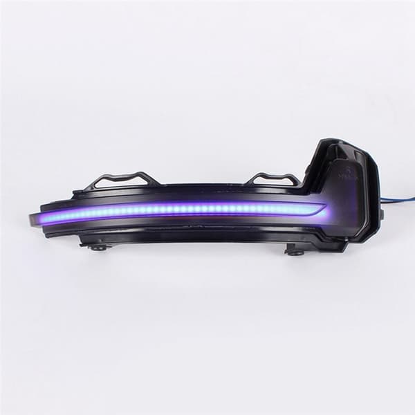 Side Wing Mirror Indicator LED Dynamisk Blinklys for MK2 2017 2018 MK3 (EU)