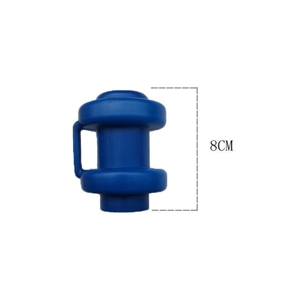 8 stk Trampoline Net Pole End Caps for Trampoline Net Pegs, Safety Net Replacement Part, 25mm, Blå