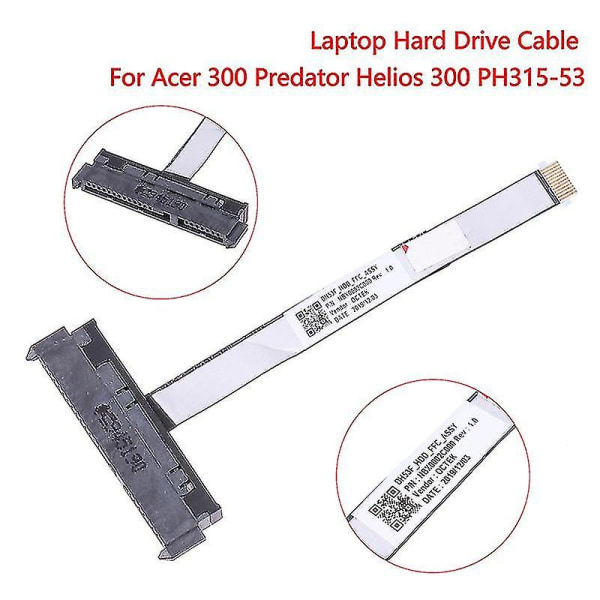 Laptop Hard Drive Connector Flex-kabel til Acer 300 Predator Helios 300 Ph31553 -n1771
