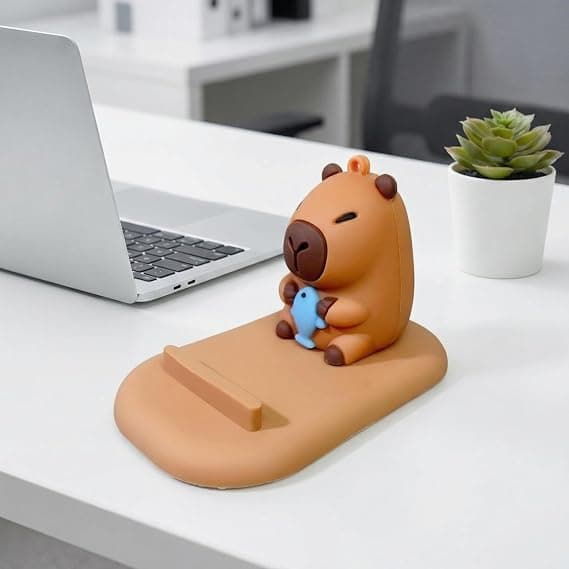 Capybara tegneserie Capybara stil 4 mobiltelefonstativ