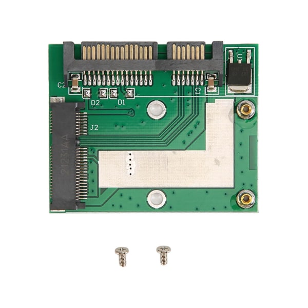 MSATA SSD til 2,5 tommer SATA Adapter Card 6,0 ​​Gbps Mini Pcie SSD Converter Card SATA3 Adapter Card-YM