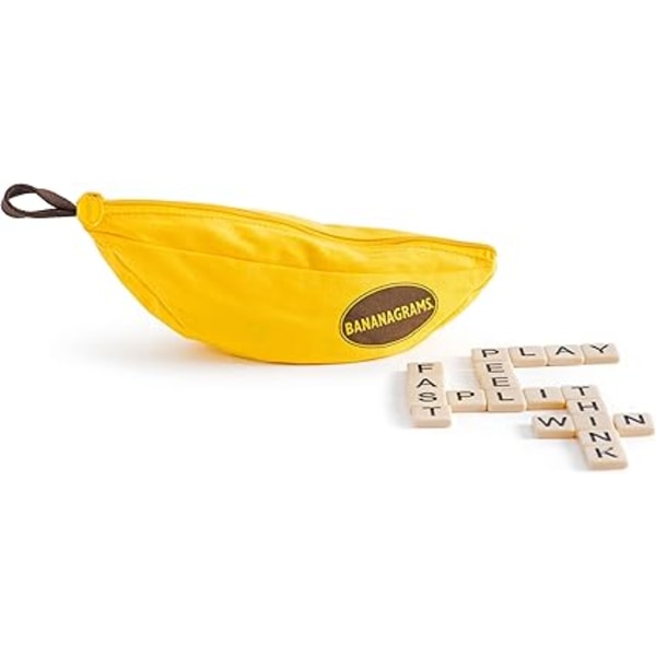 Bananagrams | Ordspil | Fra 7 år | 2-6 spillere | 15 minutters spilletid, Gul