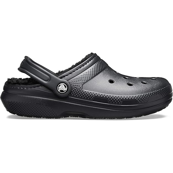 Crocs Unisex Classic Lined Clog (M8 (41-42) musta black M8（41-42