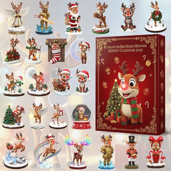 2025 Adventskalender Akryl Blindboks E