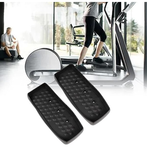 2 x Fotpedaler for ellipsemaskin, treningstilbehør, reservedeler, egnet for innendørs og utendørs bruk