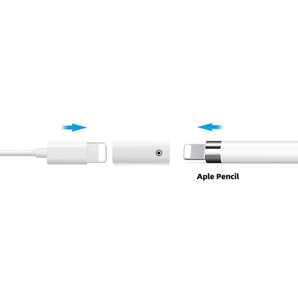 For Apple Pencil 1st, Ipad Pro 1 Pack Lader Adapter For Ipad Blyantlader