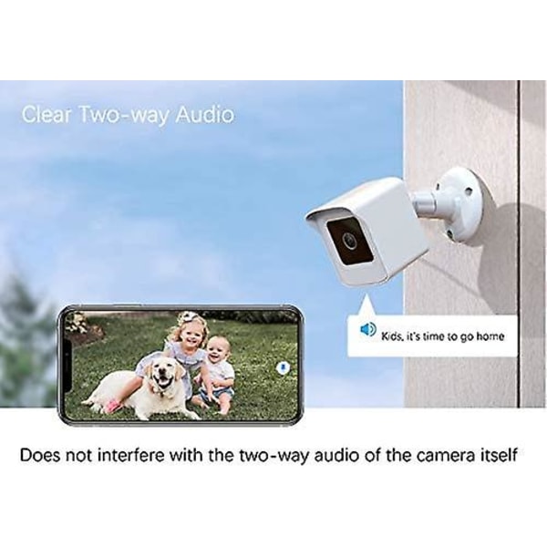 Shao-teline vain uudelle Wyze Cam V3:lle, säänkestävä cover ja 360 astetta säädettävä seinäteline kiinteä kotelo Wyze V3 Outdoor Indoor S -kameralle